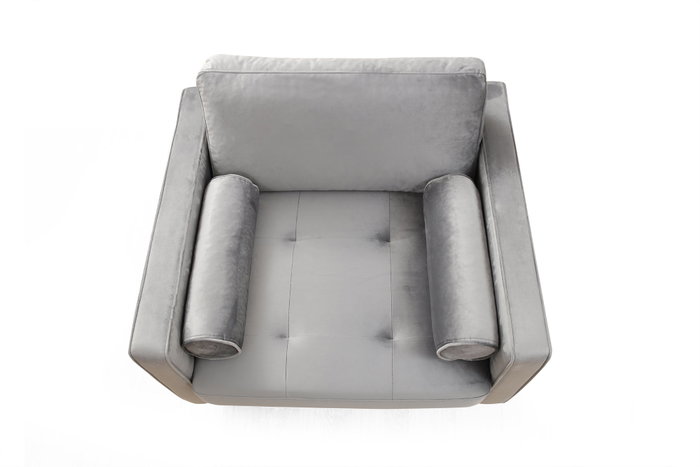 Atelier Del Sofa Rome - Sillón orejero Gris claro Atelier Del Sofa Rome - Sillón orejero Gris claro